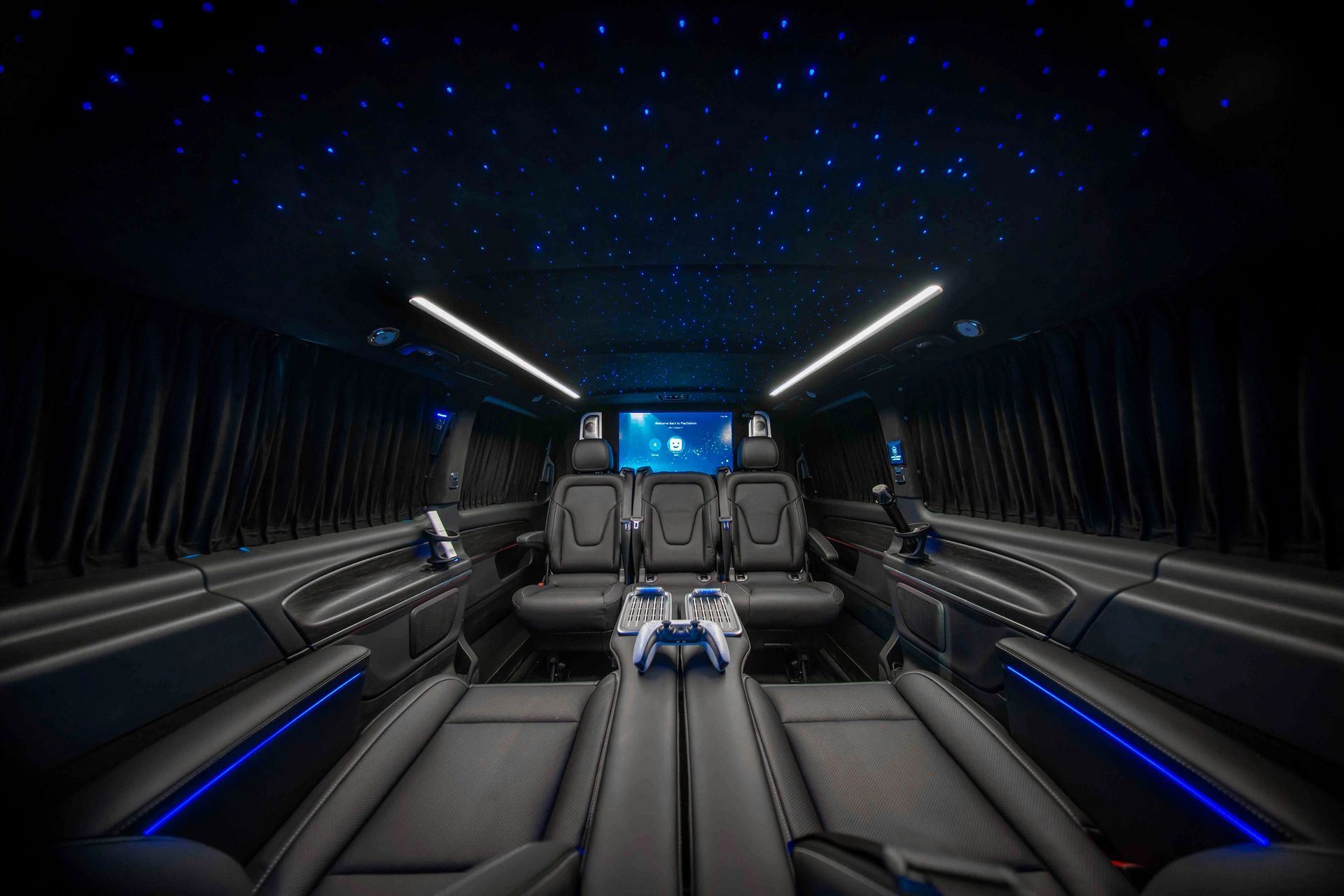 2026 Mercedes-Benz Barugzai V Class VIP conversion interior Dubai — photo 2