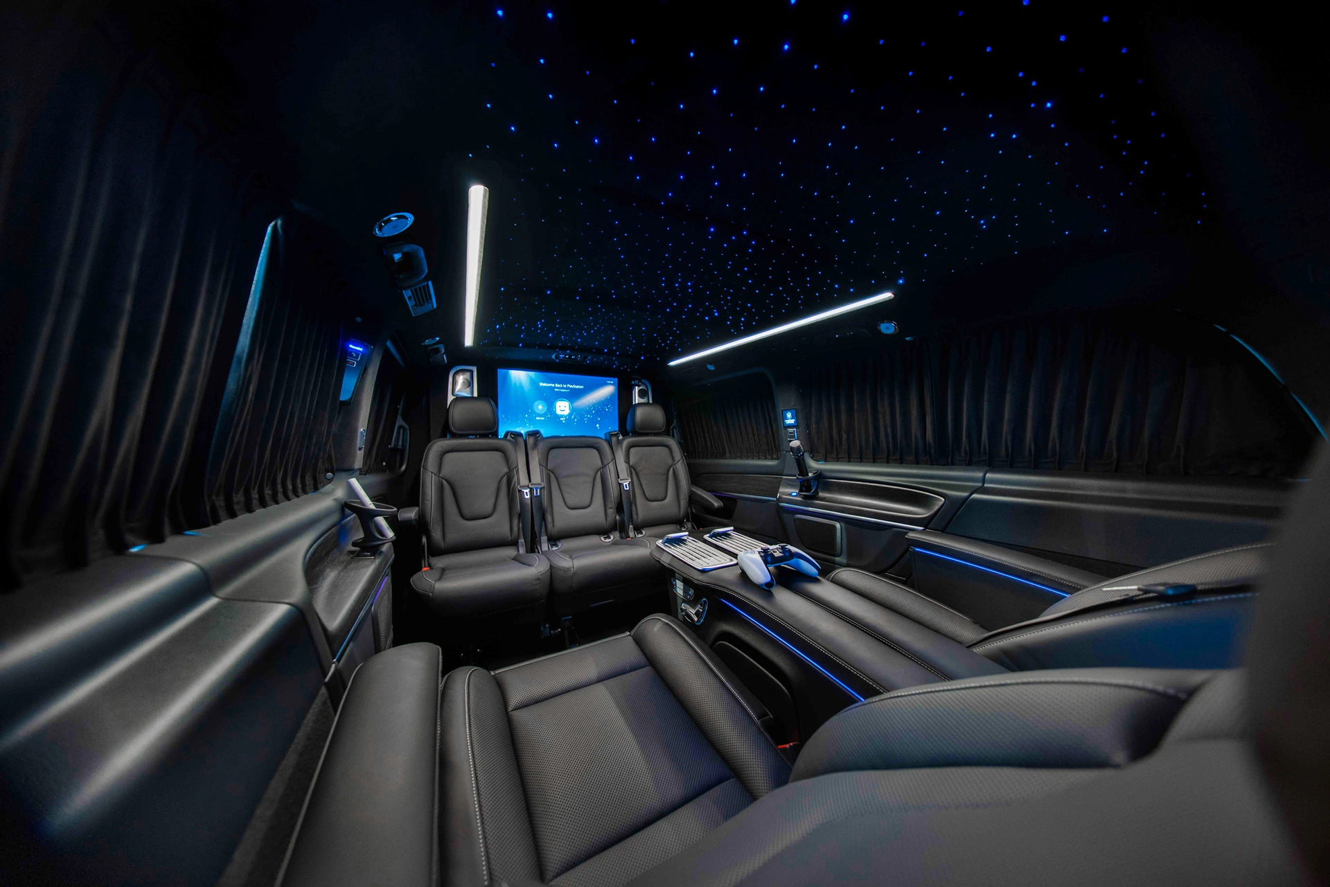 2026 Mercedes-Benz Barugzai V Class VIP conversion interior Dubai — photo 5