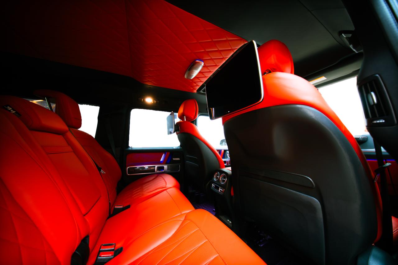 Luxury car showroom inventory custom Mercedes Benz G63 AMG Dubai