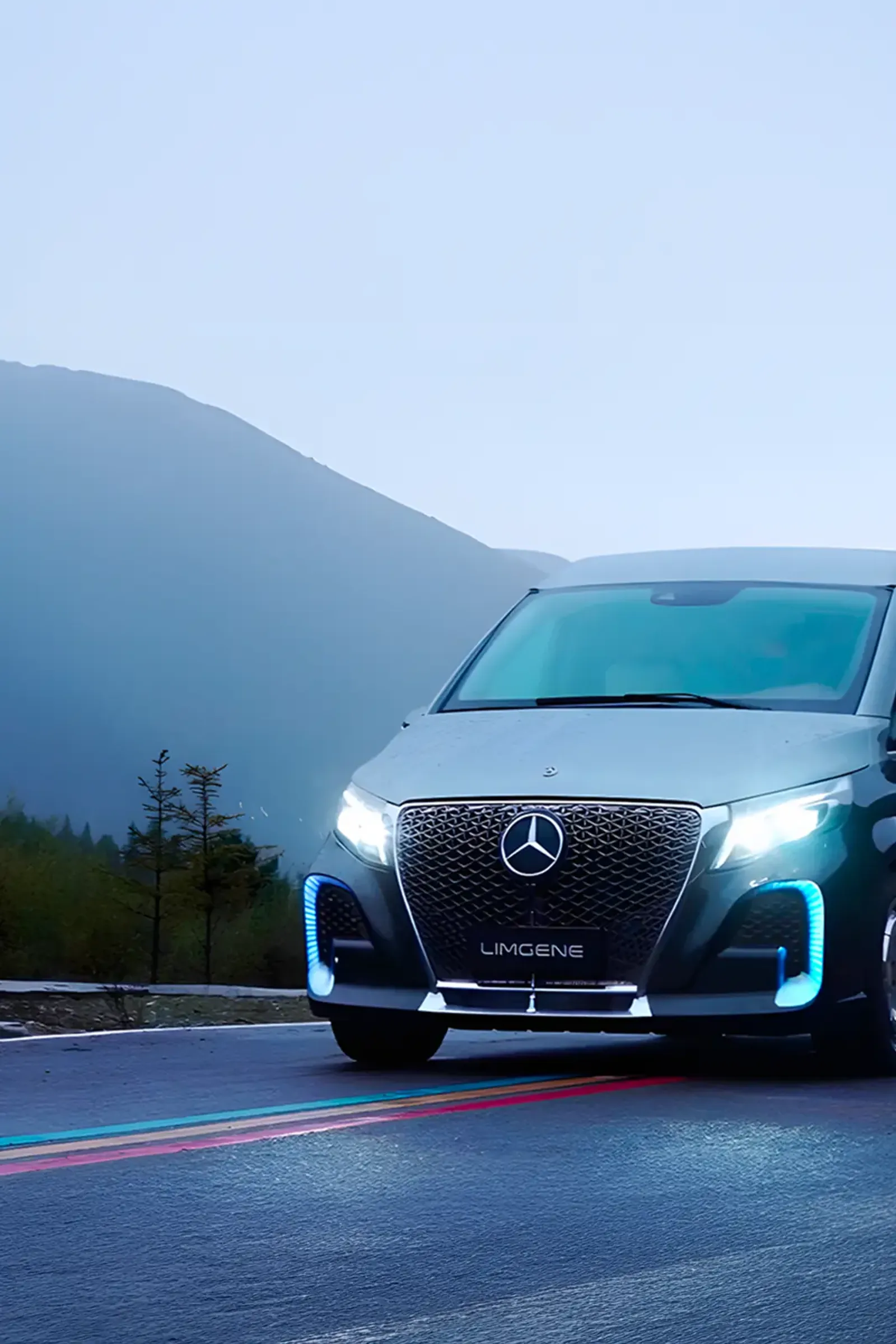 Custom Mercedes V-Class VIP conversion by Barugzai Motors Dubai