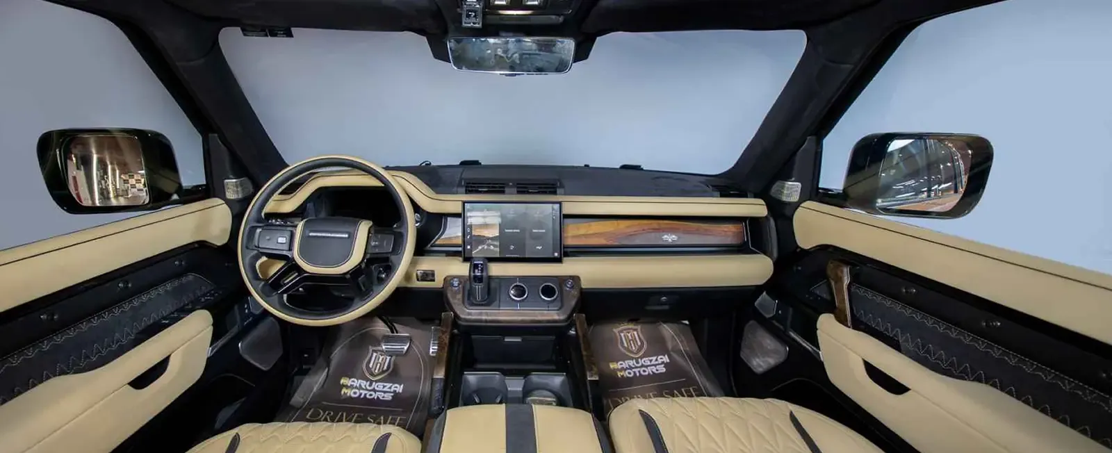 Custom Land Rover Defender wide body Dubai — Limgene by Barugzai