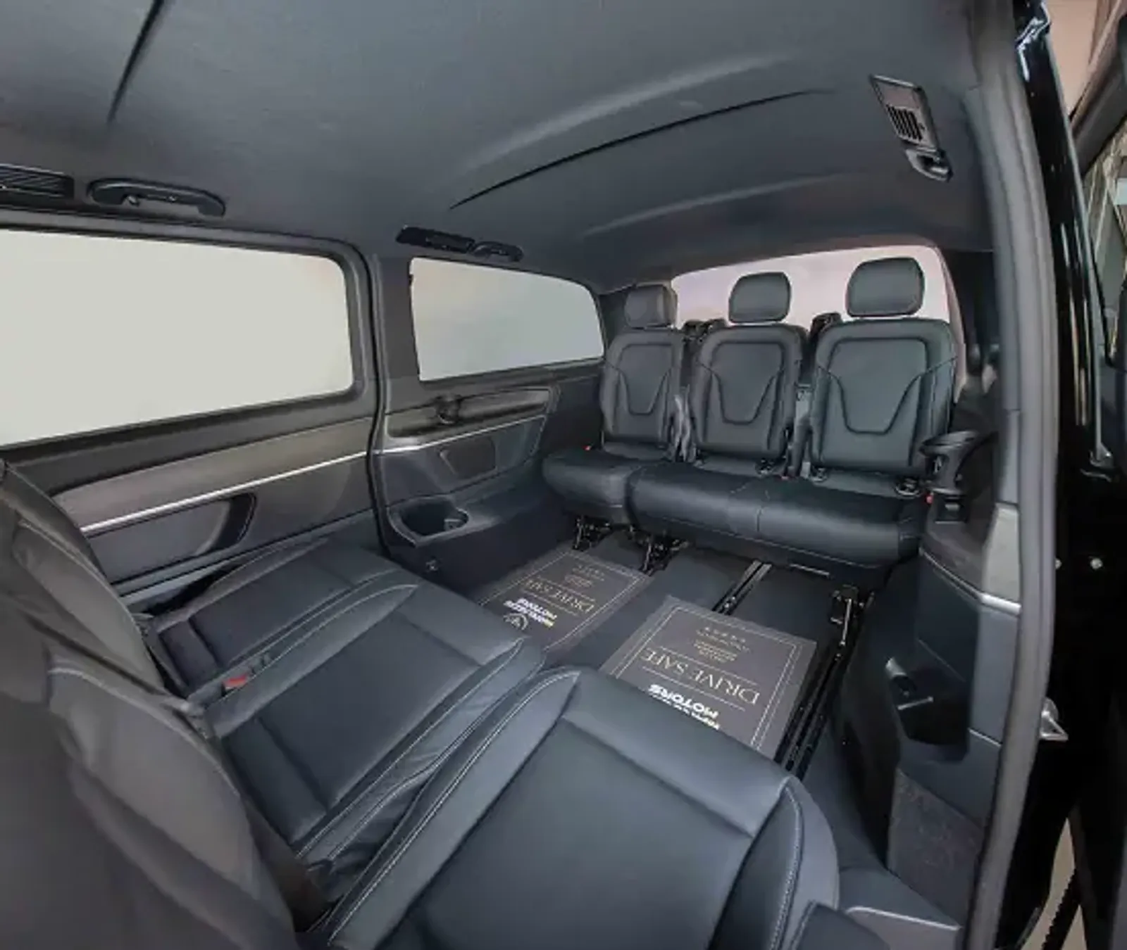 Custom Mercedes V-Class VIP interior Dubai — Barugzai Motors — 2