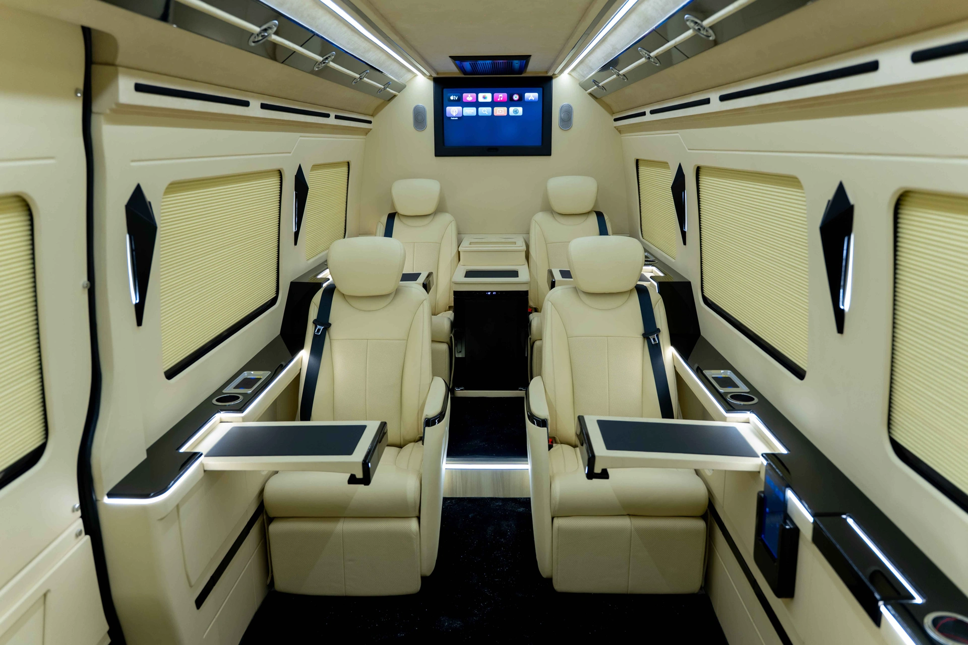 Mercedes-Benz Barugzai VIP Sprinter — luxury VIP vans Dubai