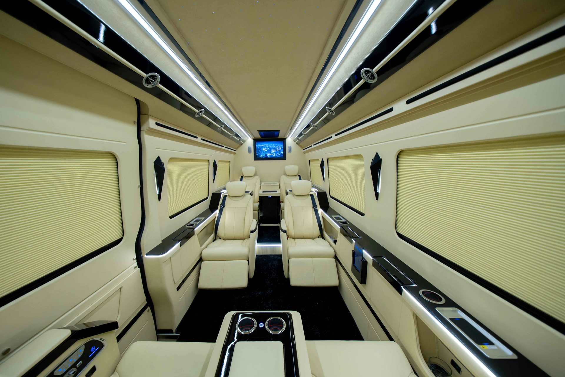 2026 Mercedes-Benz Barugzai VIP Sprinter VIP conversion interior Dubai — photo 6