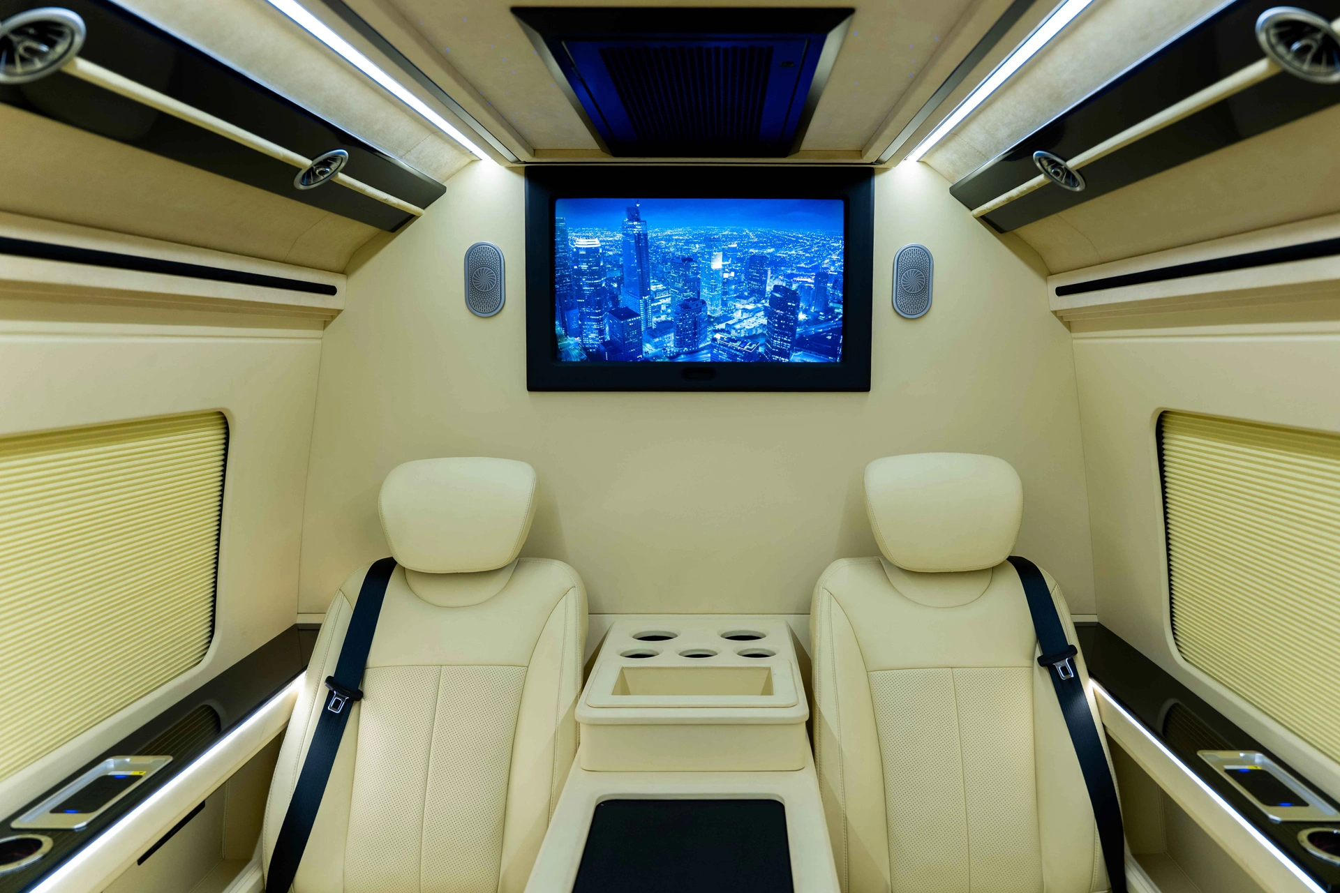 2026 Mercedes-Benz Barugzai VIP Sprinter VIP conversion interior Dubai — photo 19