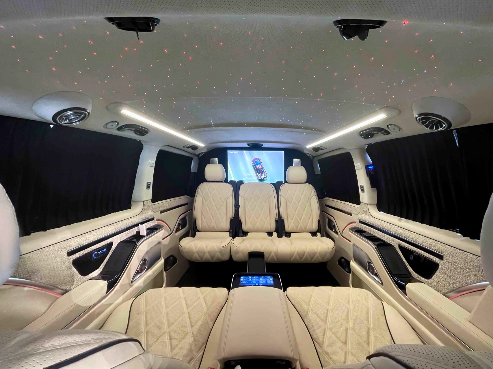 Mercedes-Benz Barugzai VIP V-Class — luxury VIP vans Dubai