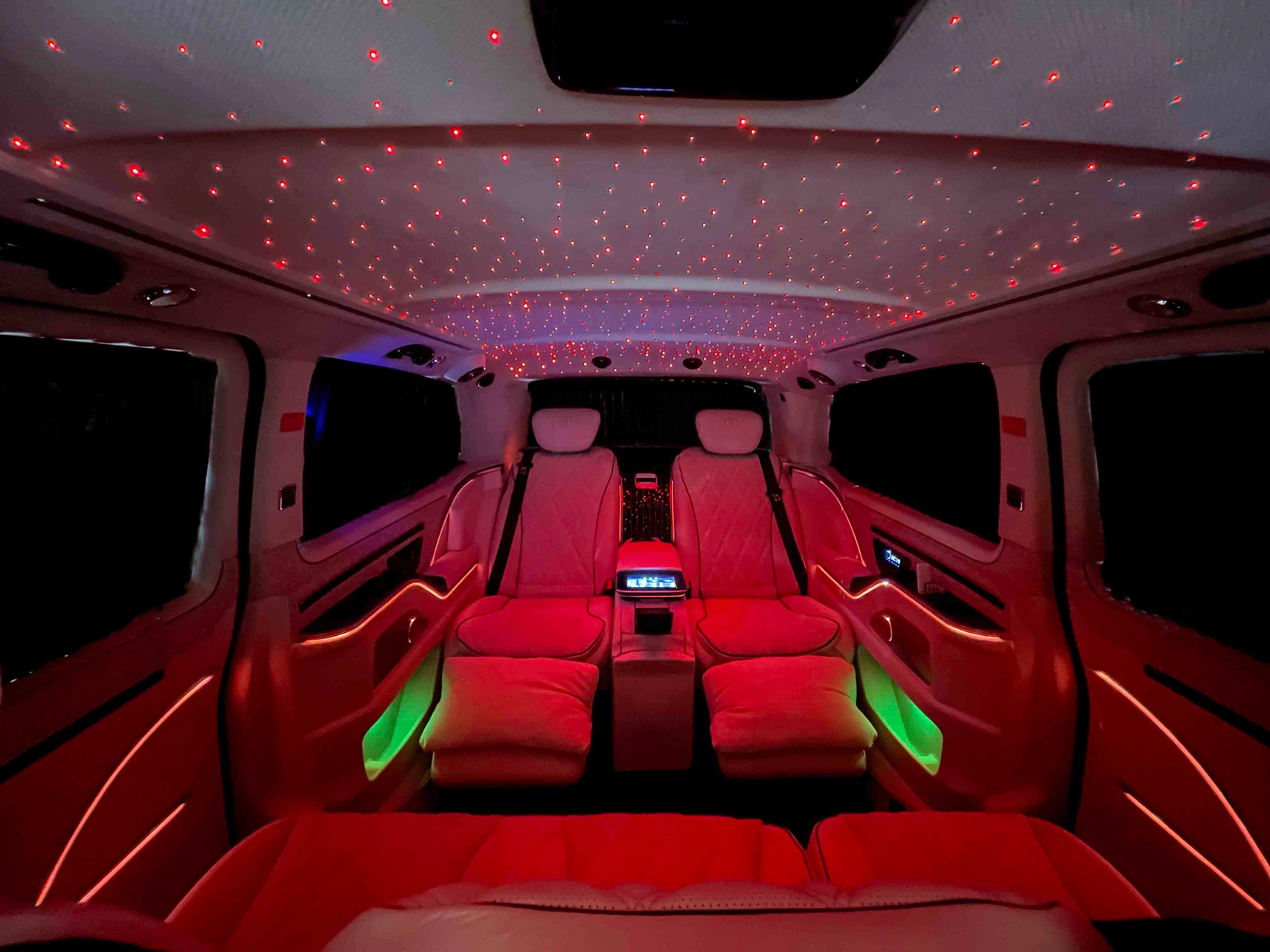 2026 Mercedes-Benz Barugzai VIP V-Class VIP conversion interior Dubai — photo 4