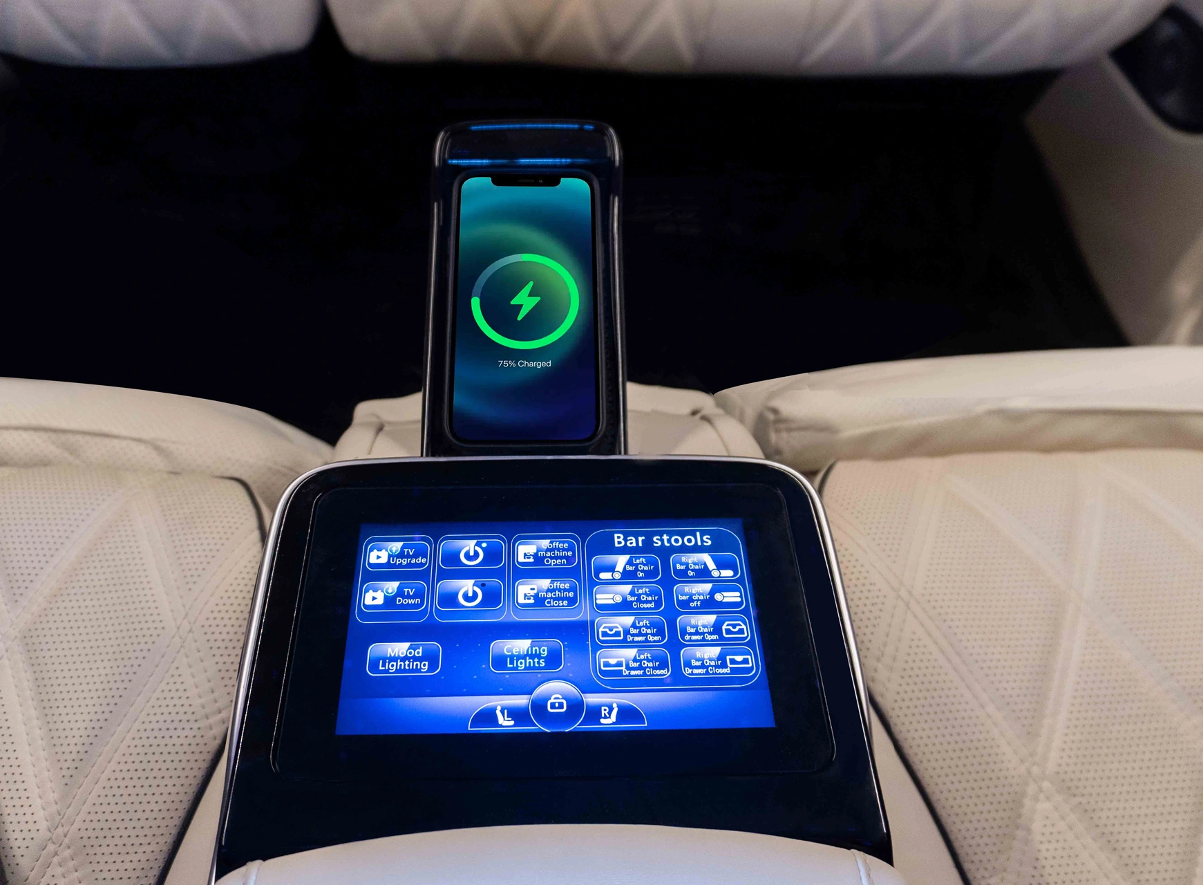 2026 Mercedes-Benz Barugzai VIP V-Class VIP conversion interior Dubai — photo 5