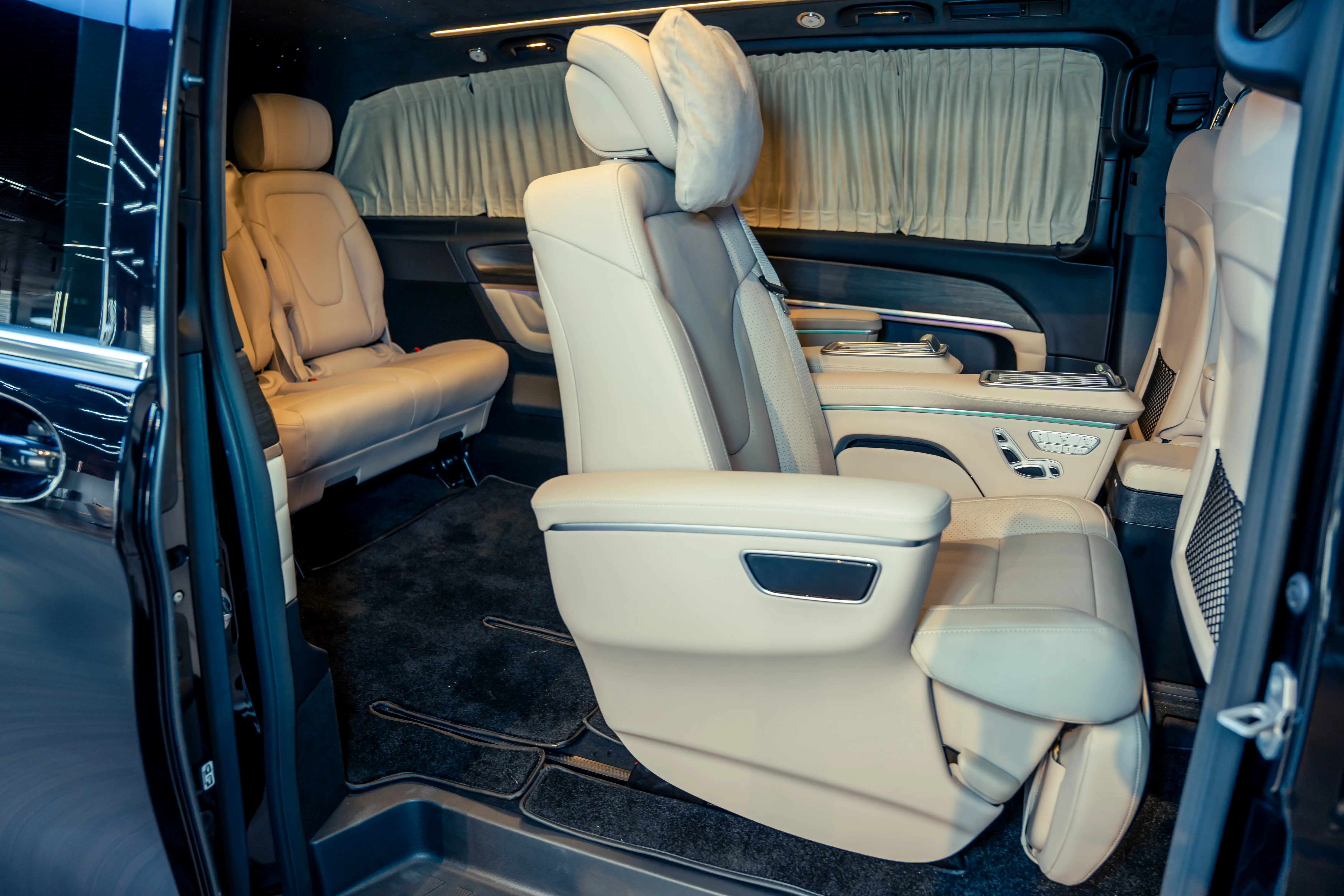 2026 Mercedes-Benz Barugzai VIP V-Class VIP conversion interior Dubai — photo 6