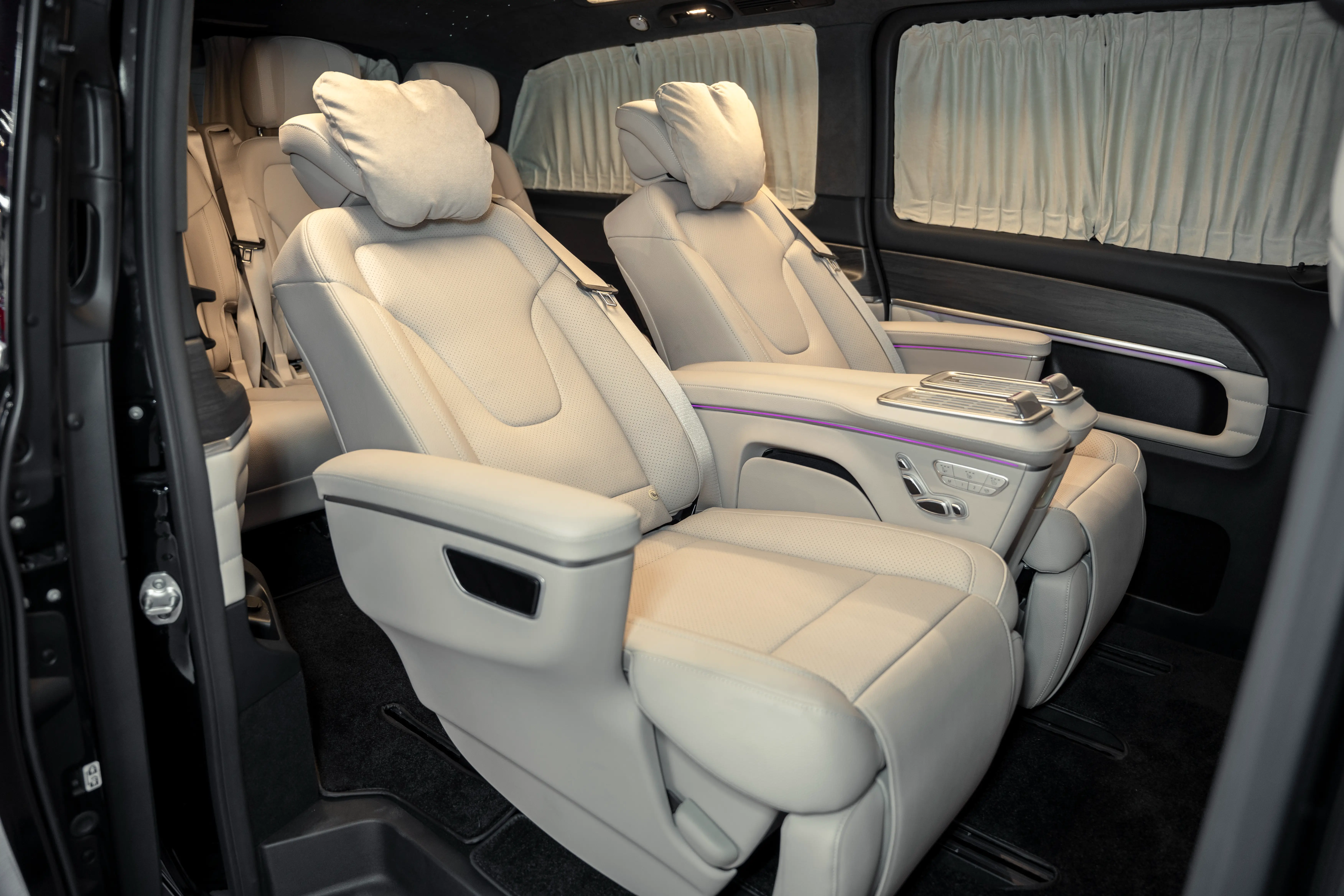 2026 Mercedes-Benz Barugzai VIP V-Class VIP conversion interior Dubai — photo 7