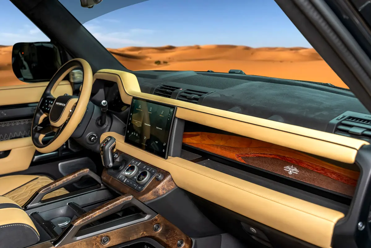 2025 Land Rover Limgene Defender VIP conversion interior Dubai — photo 8