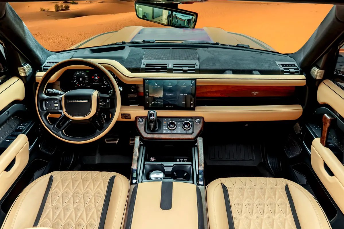 2025 Land Rover Limgene Defender VIP conversion interior Dubai — photo 9