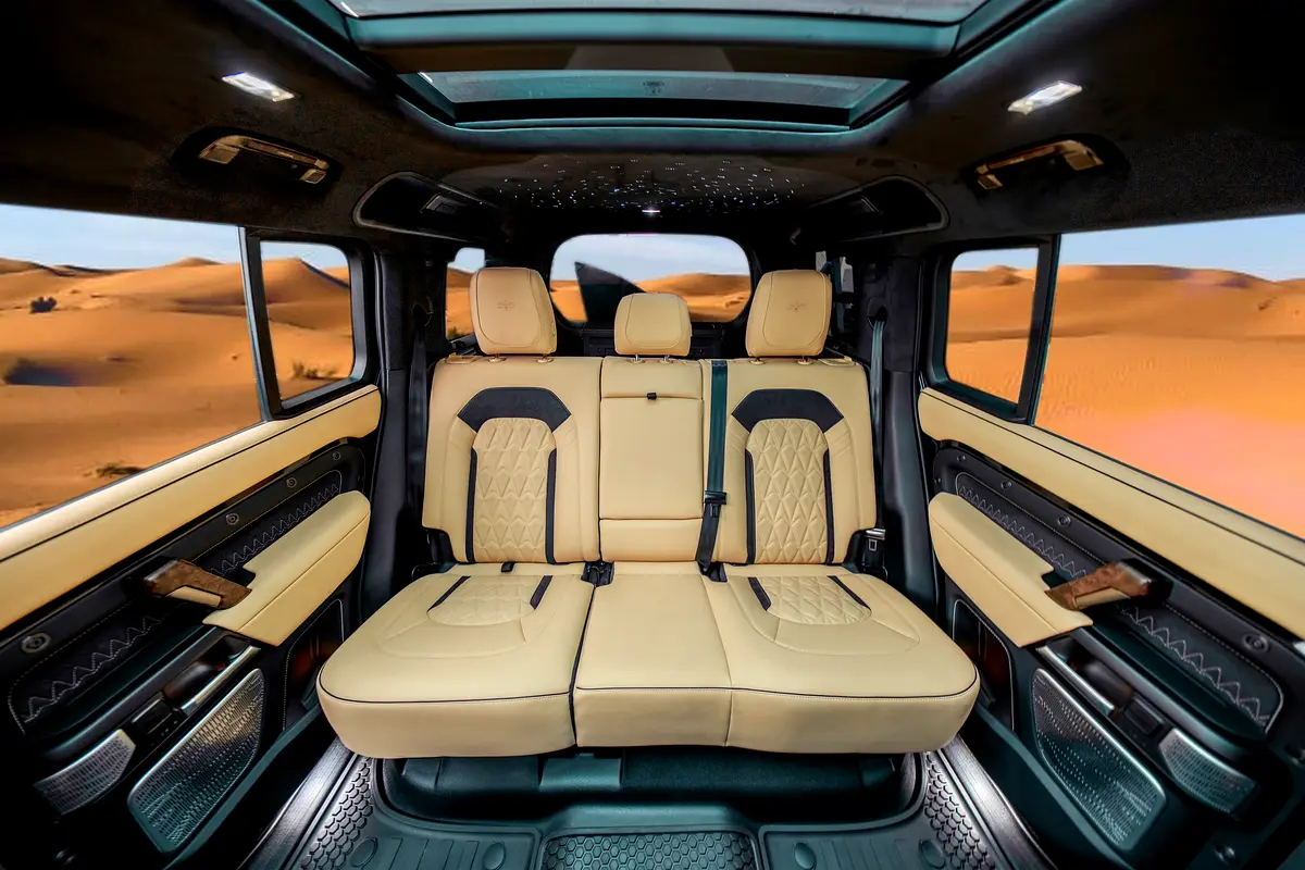 2025 Land Rover Limgene Defender VIP conversion interior Dubai — photo 10