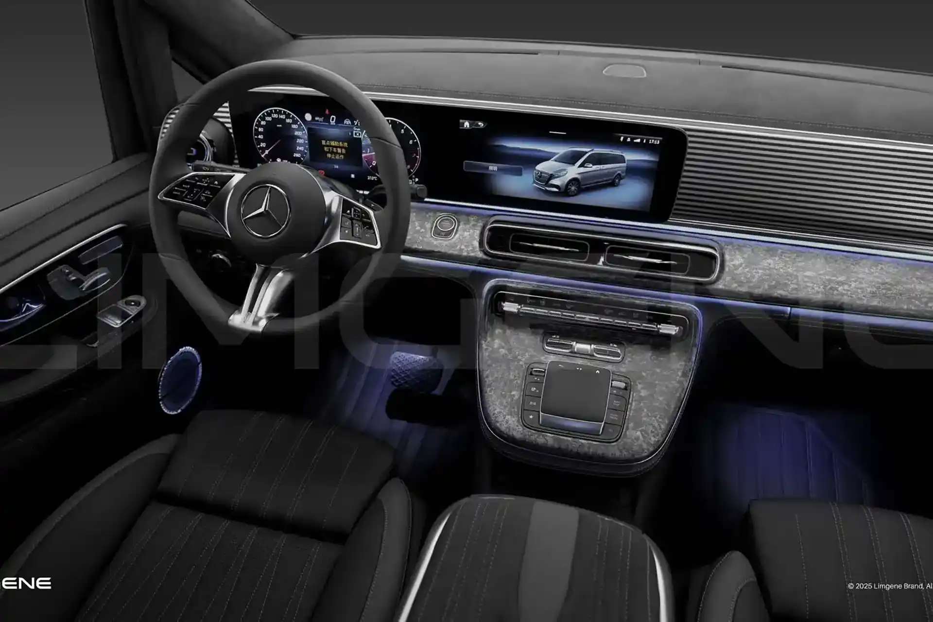 2025 Mercedes-Benz Limgene V-Class VIP conversion interior Dubai — photo 10