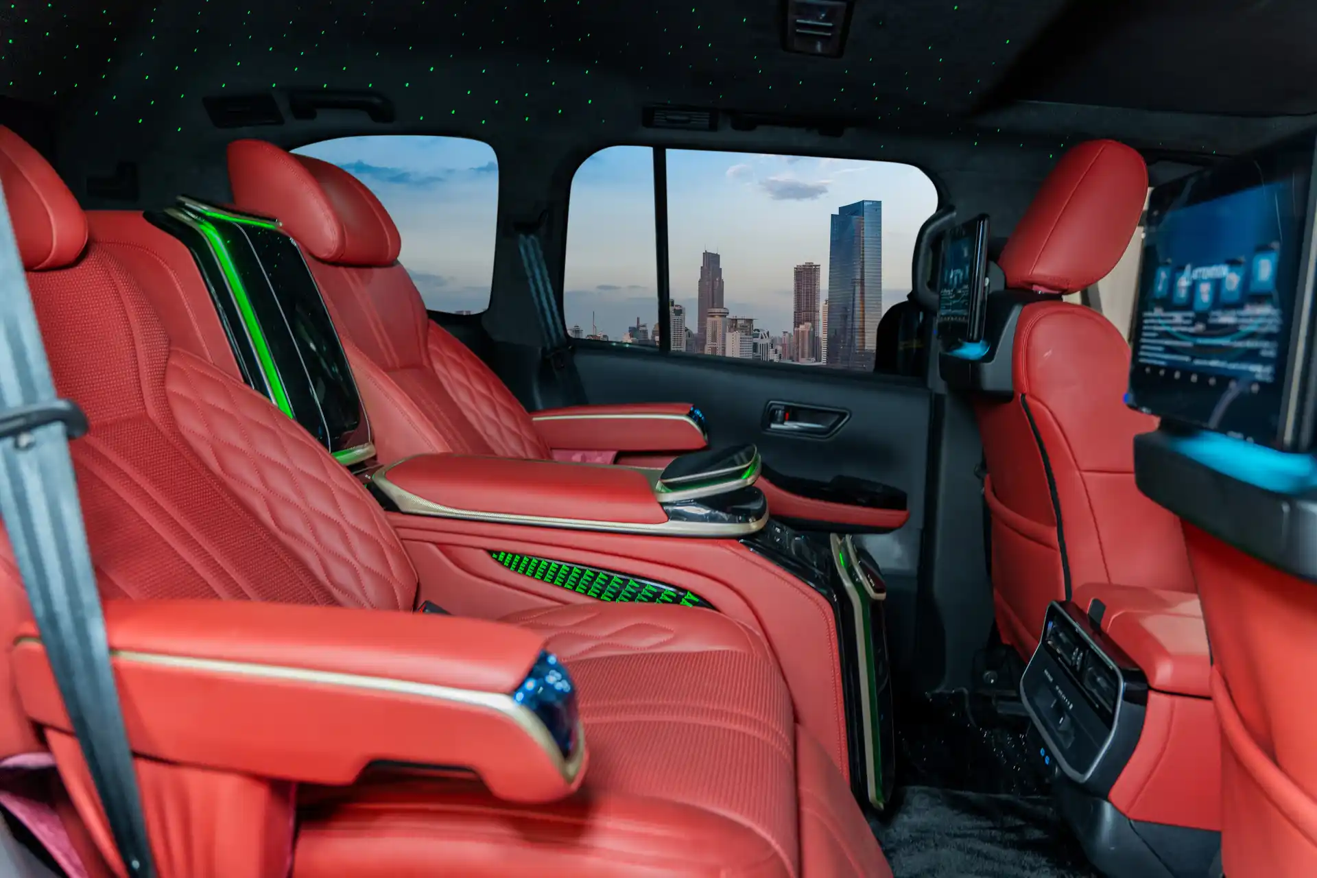 2026 Barugzai VIP Toyota Land Cruiser VIP conversion interior Dubai — photo 4