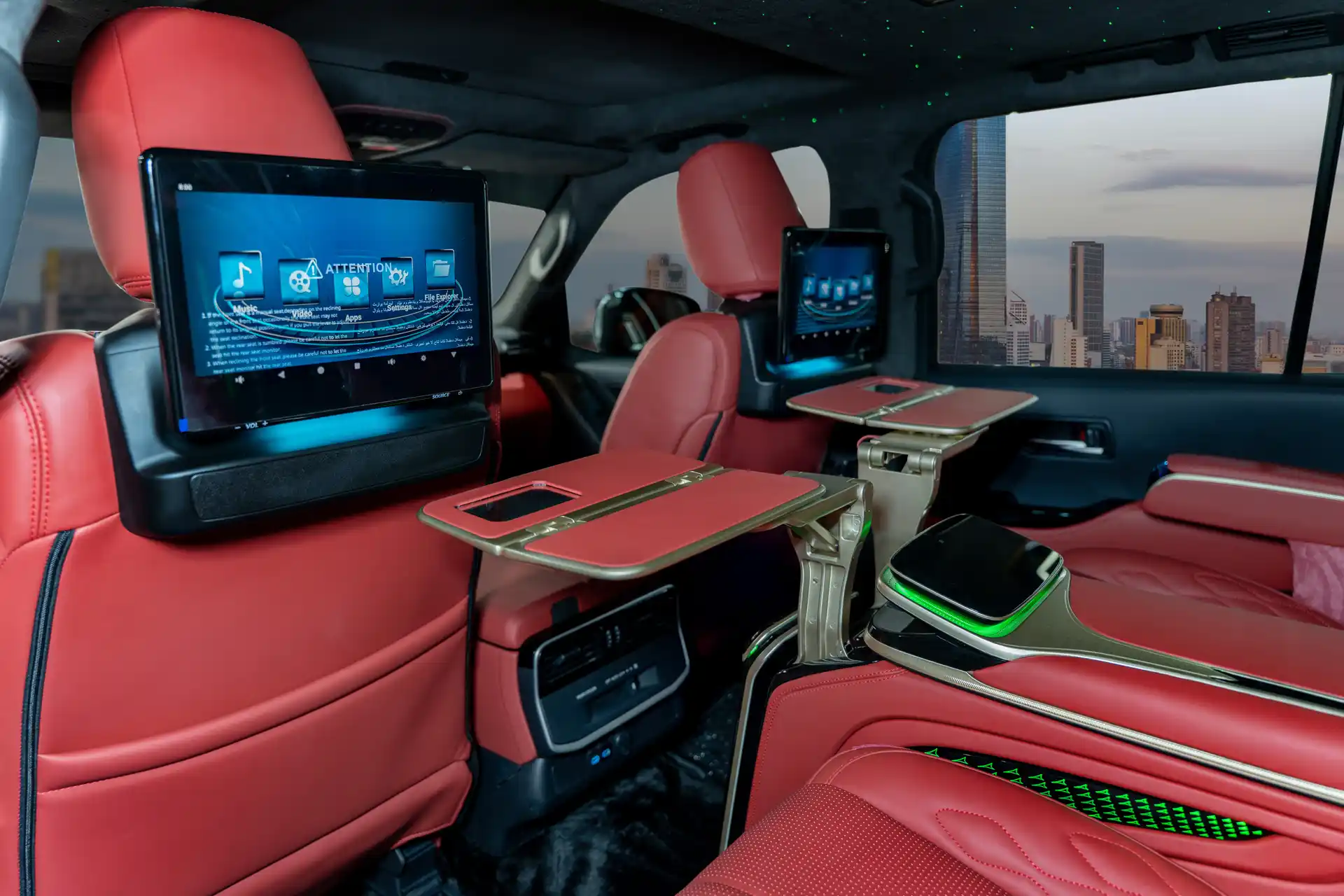 2026 Barugzai VIP Toyota Land Cruiser VIP conversion interior Dubai — photo 7