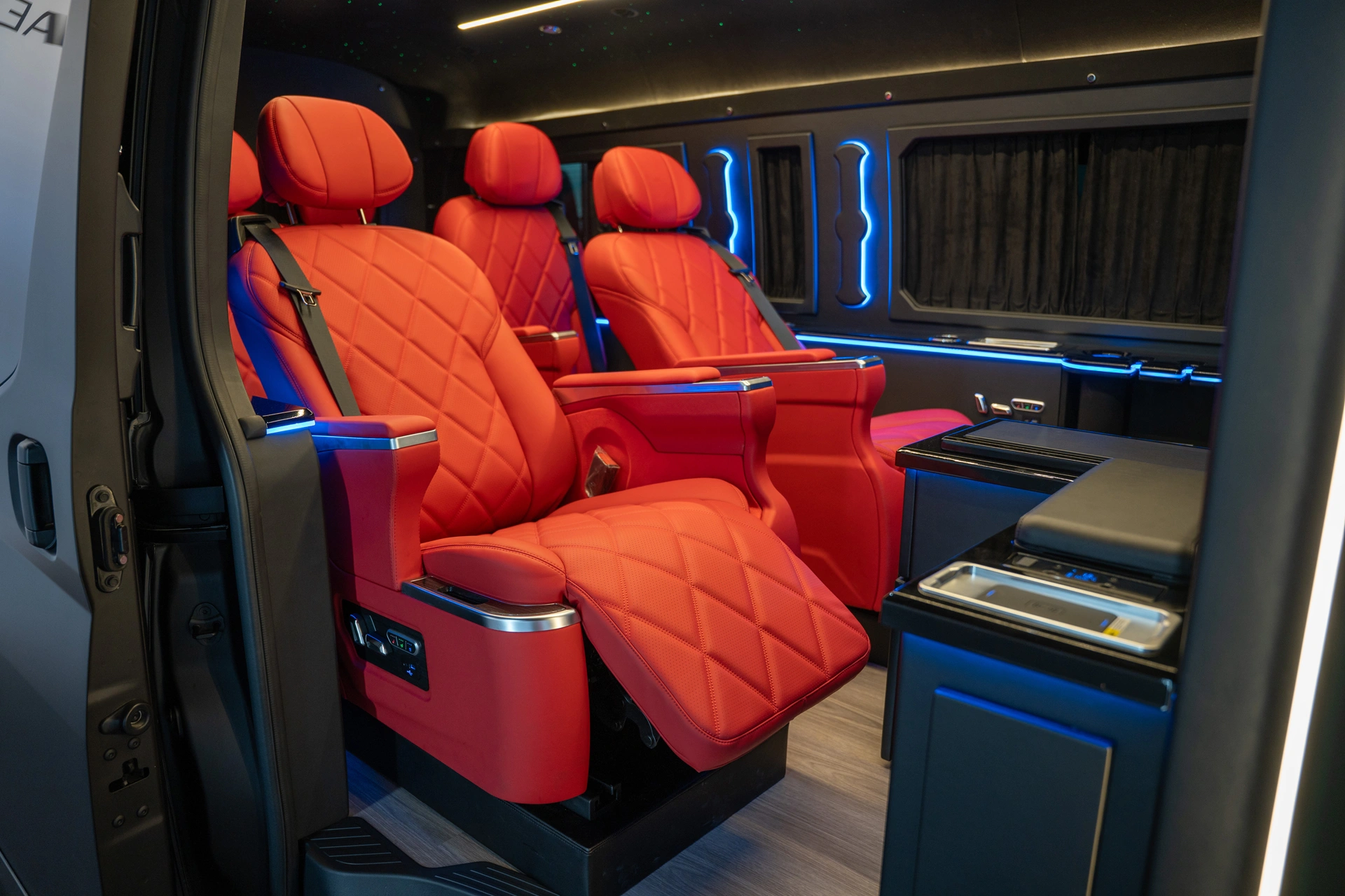Barugzai VIP Toyota Hiace — luxury VIP vans Dubai