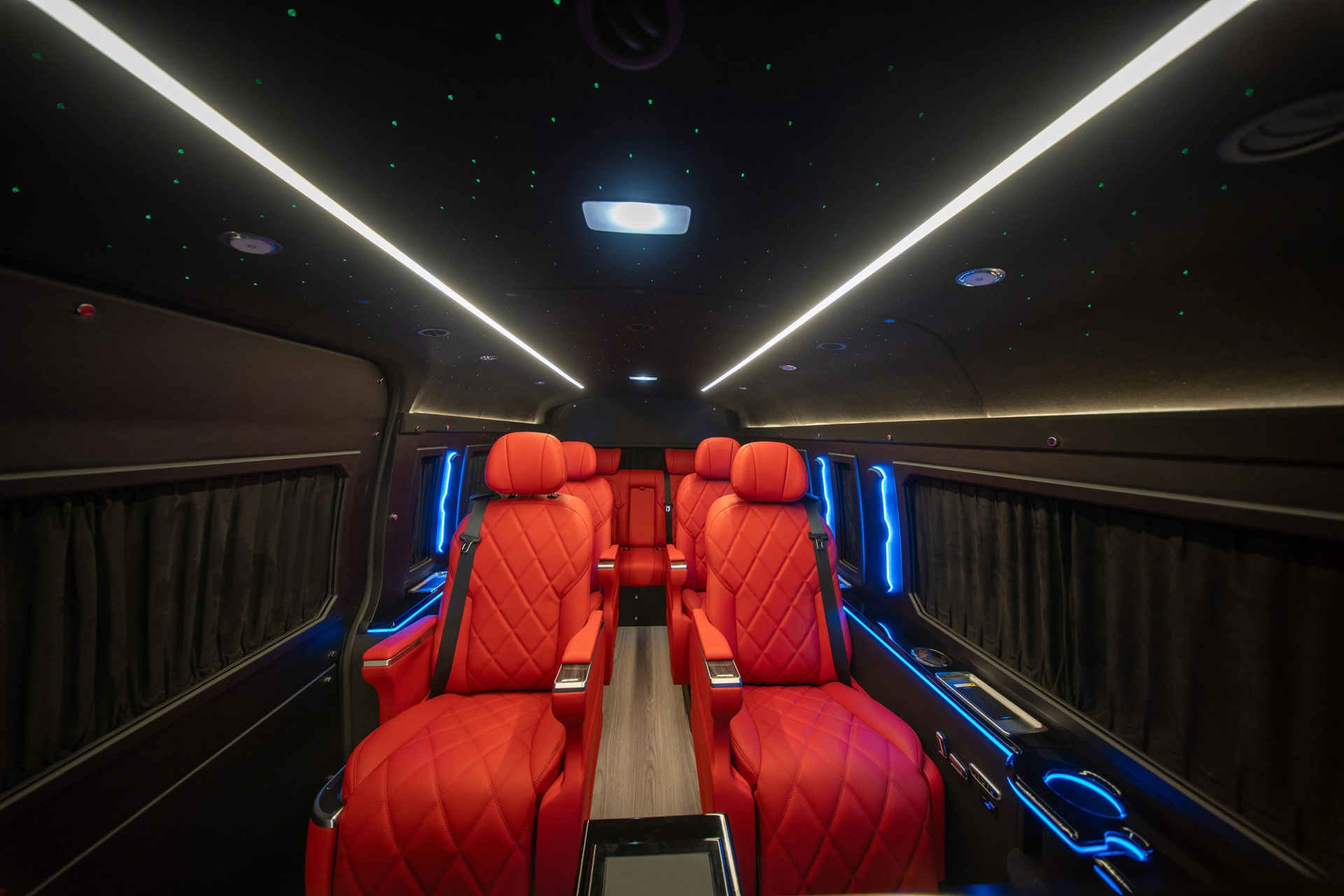 2026 Barugzai VIP Toyota Hiace VIP conversion interior Dubai — photo 2