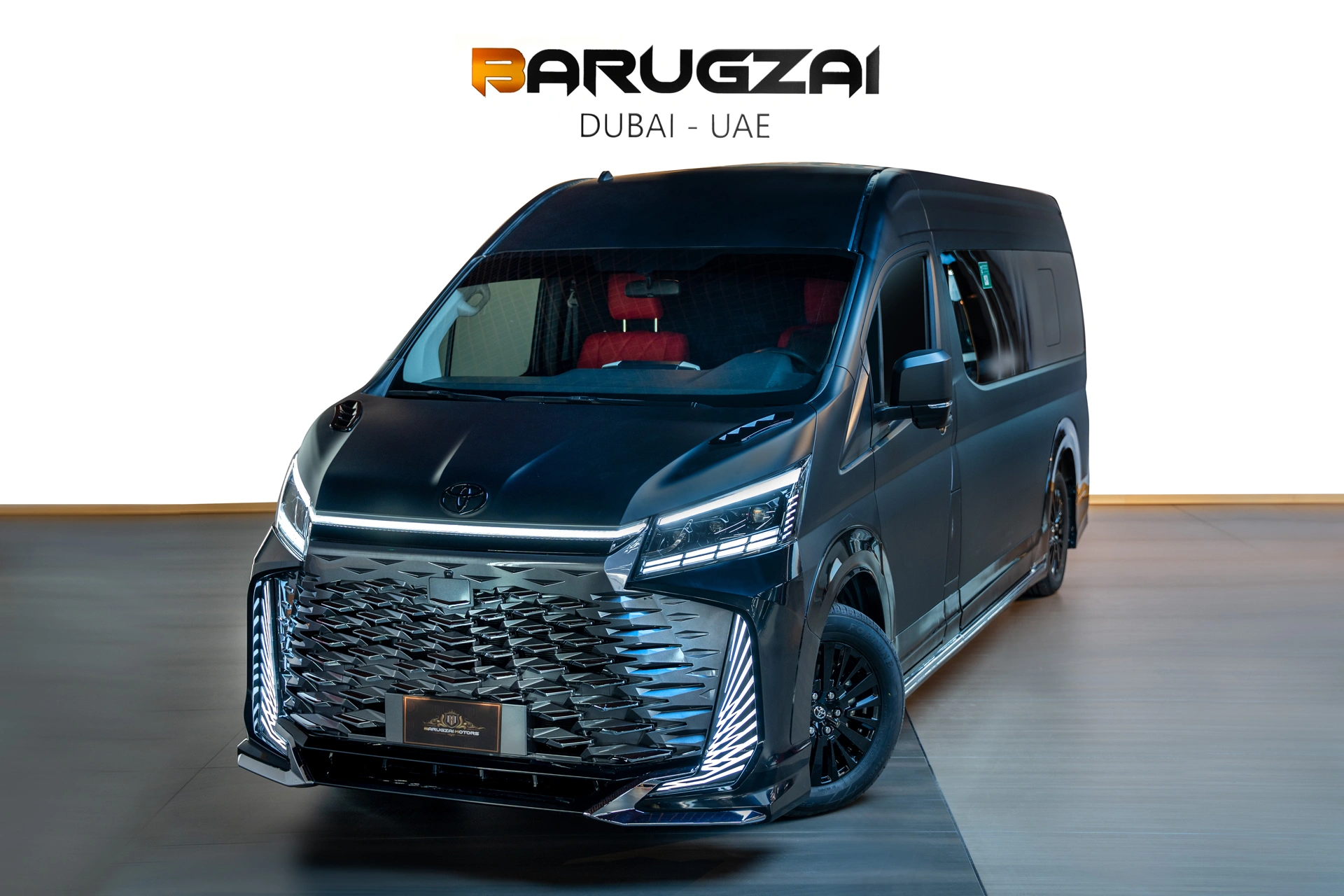 2026 Barugzai VIP Toyota Hiace VIP conversion interior Dubai — photo 3