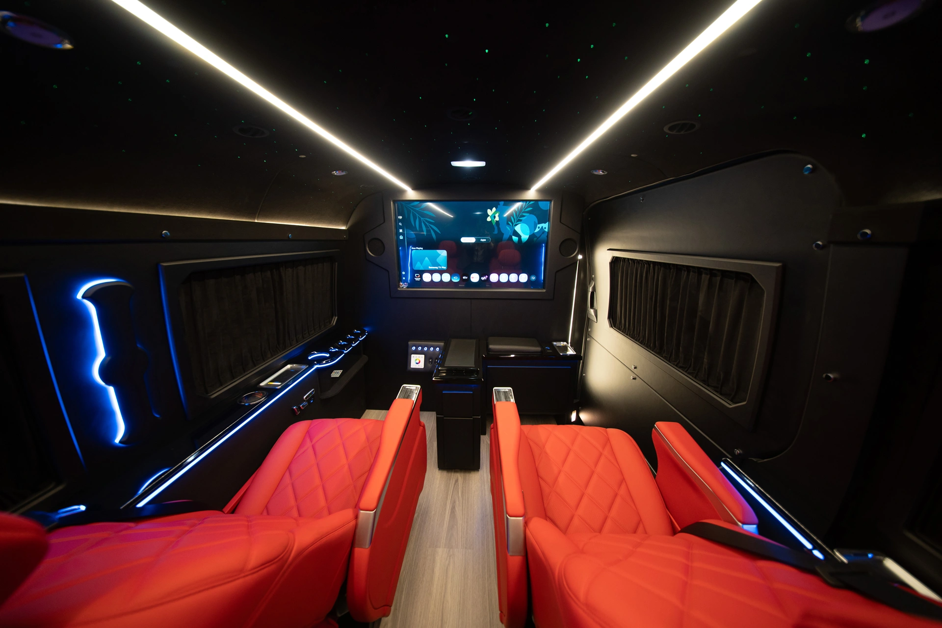 2026 Barugzai VIP Toyota Hiace VIP conversion interior Dubai — photo 7