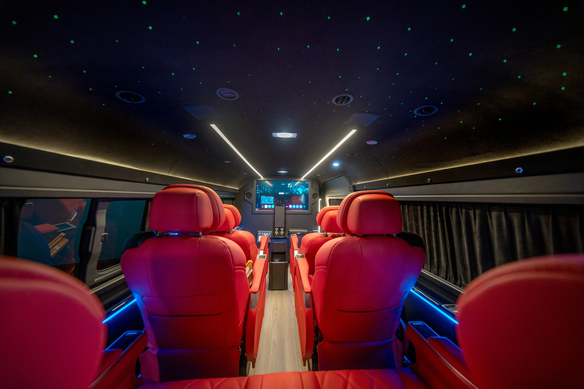 2026 Barugzai VIP Toyota Hiace VIP conversion interior Dubai — photo 9