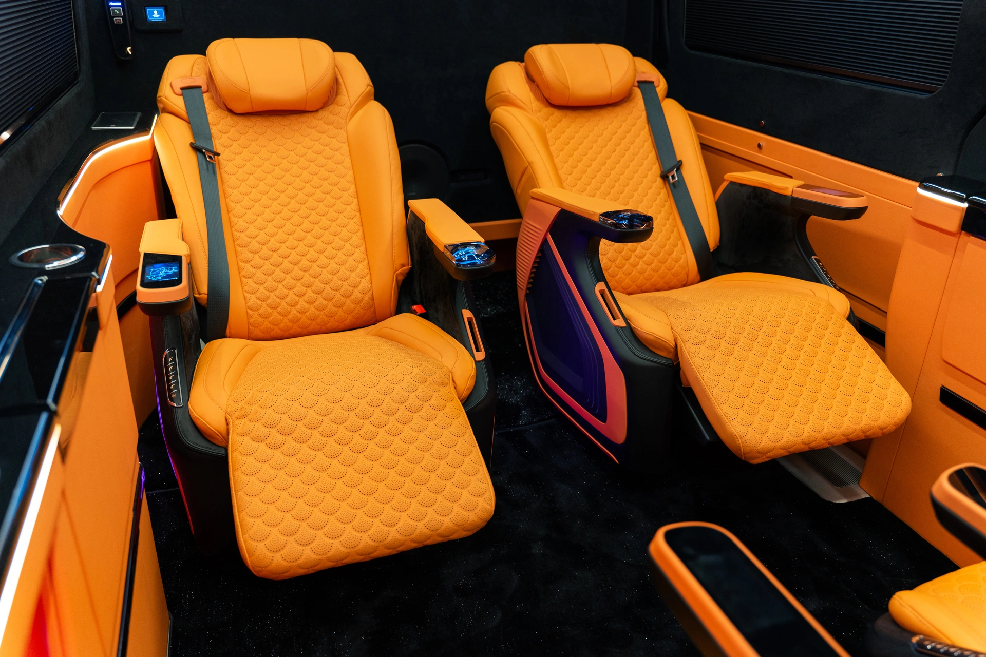 Barugzai VIP Sprinter with Washroom — luxury VIP vans Dubai
