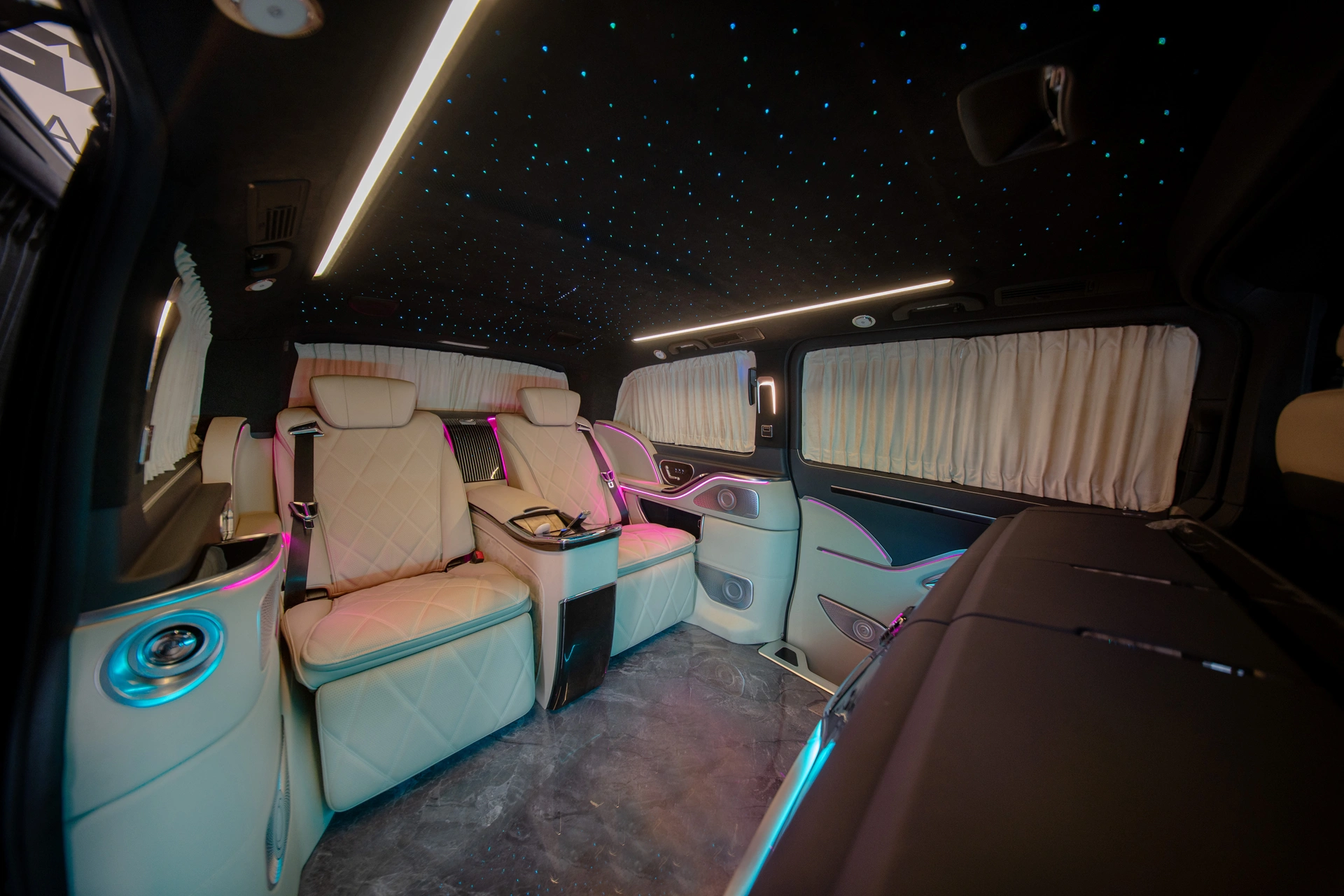 Mercedes-Benz Barugzai VIP V-Class — luxury VIP vans Dubai