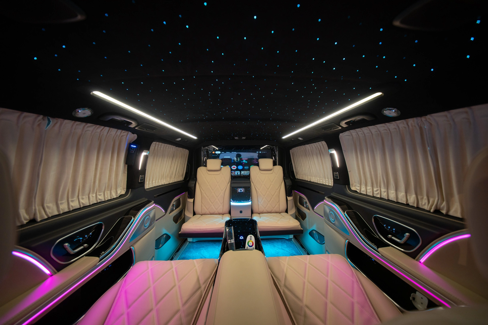 2026 Mercedes-Benz Barugzai VIP V-Class VIP conversion interior Dubai — photo 2