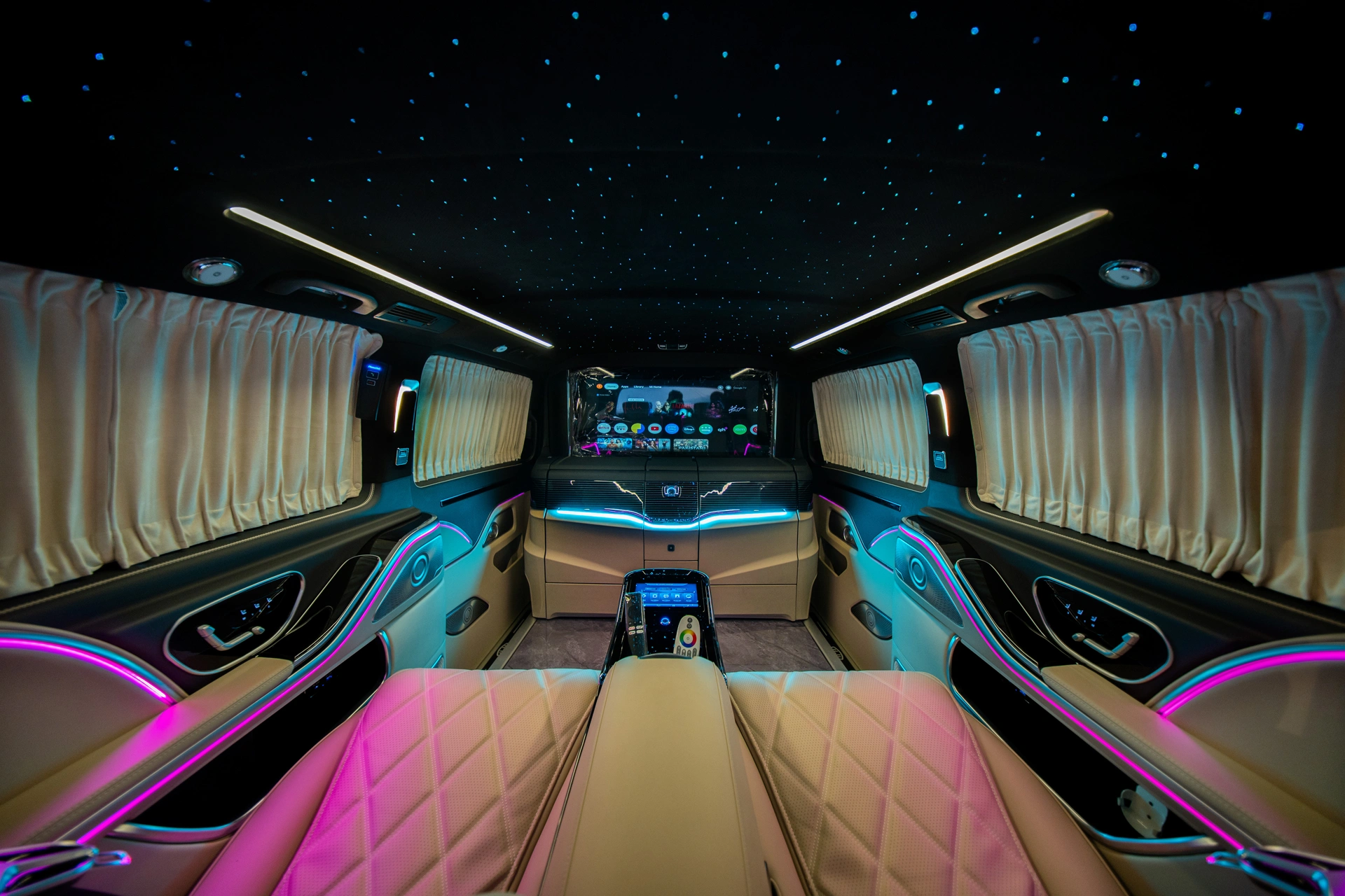 2026 Mercedes-Benz Barugzai VIP V-Class VIP conversion interior Dubai — photo 4