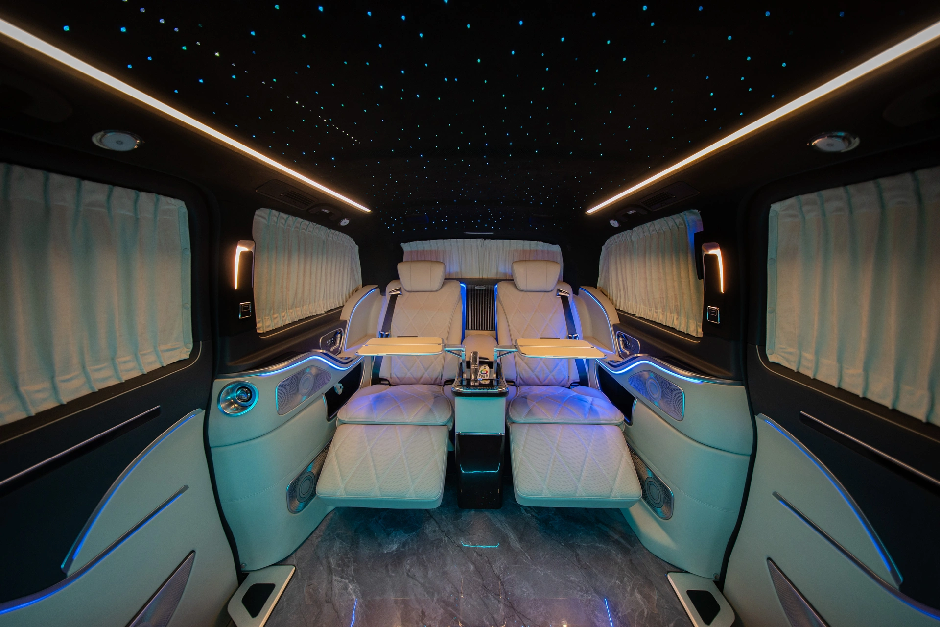 2026 Mercedes-Benz Barugzai VIP V-Class VIP conversion interior Dubai — photo 6