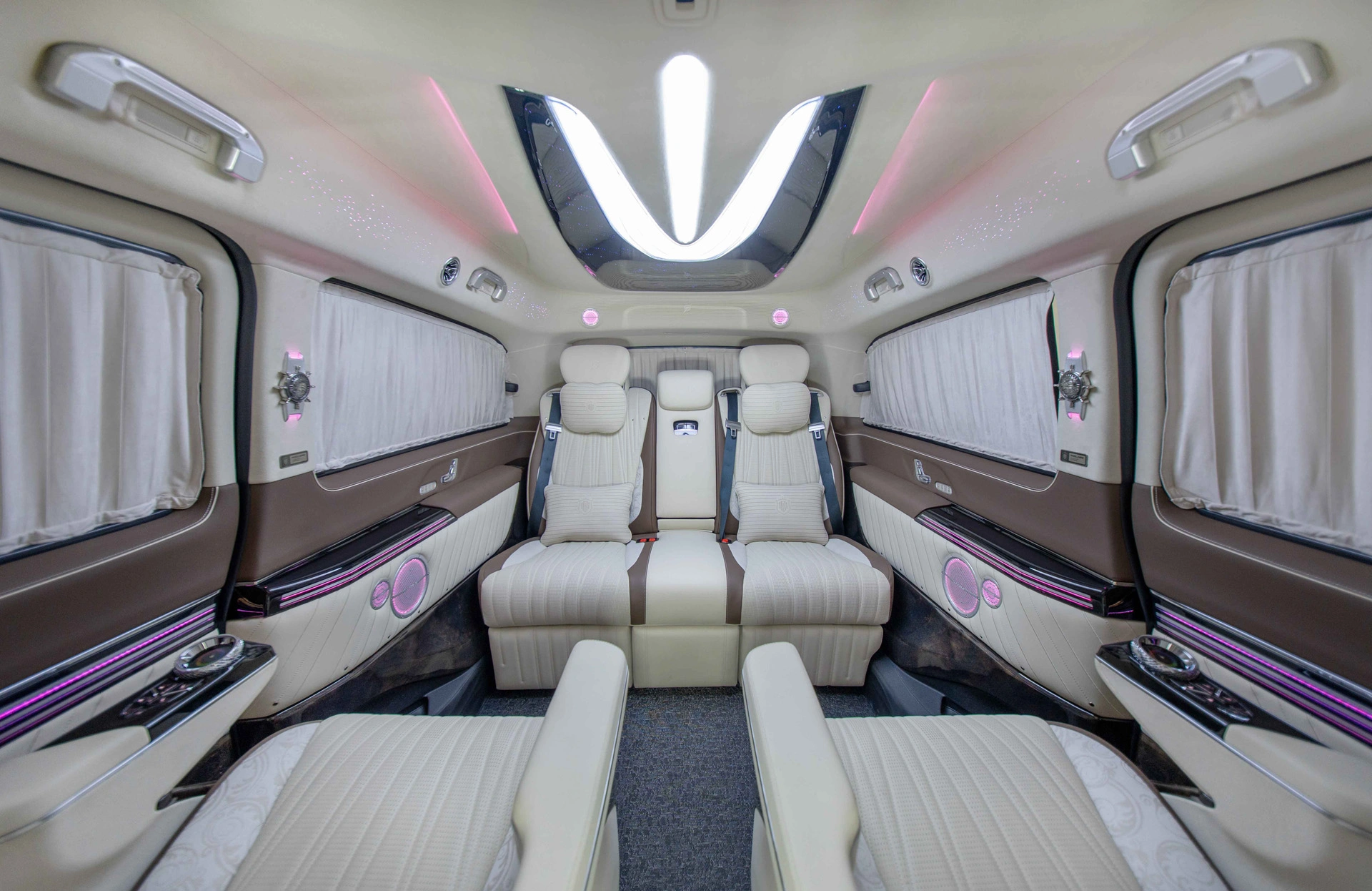 2025 Mercedes-Benz Limgene V Class VIP conversion interior Dubai — photo 7