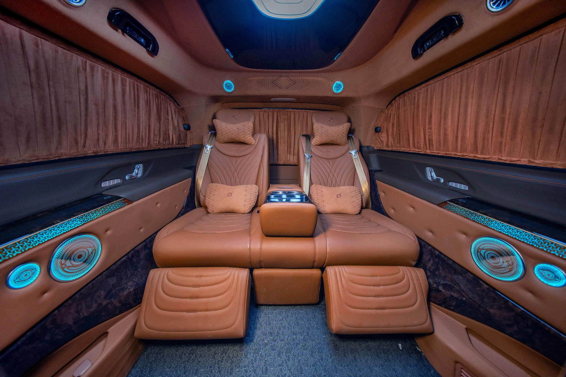 2025 Mercedes-Benz Limgene V Class VIP conversion interior Dubai — photo 5