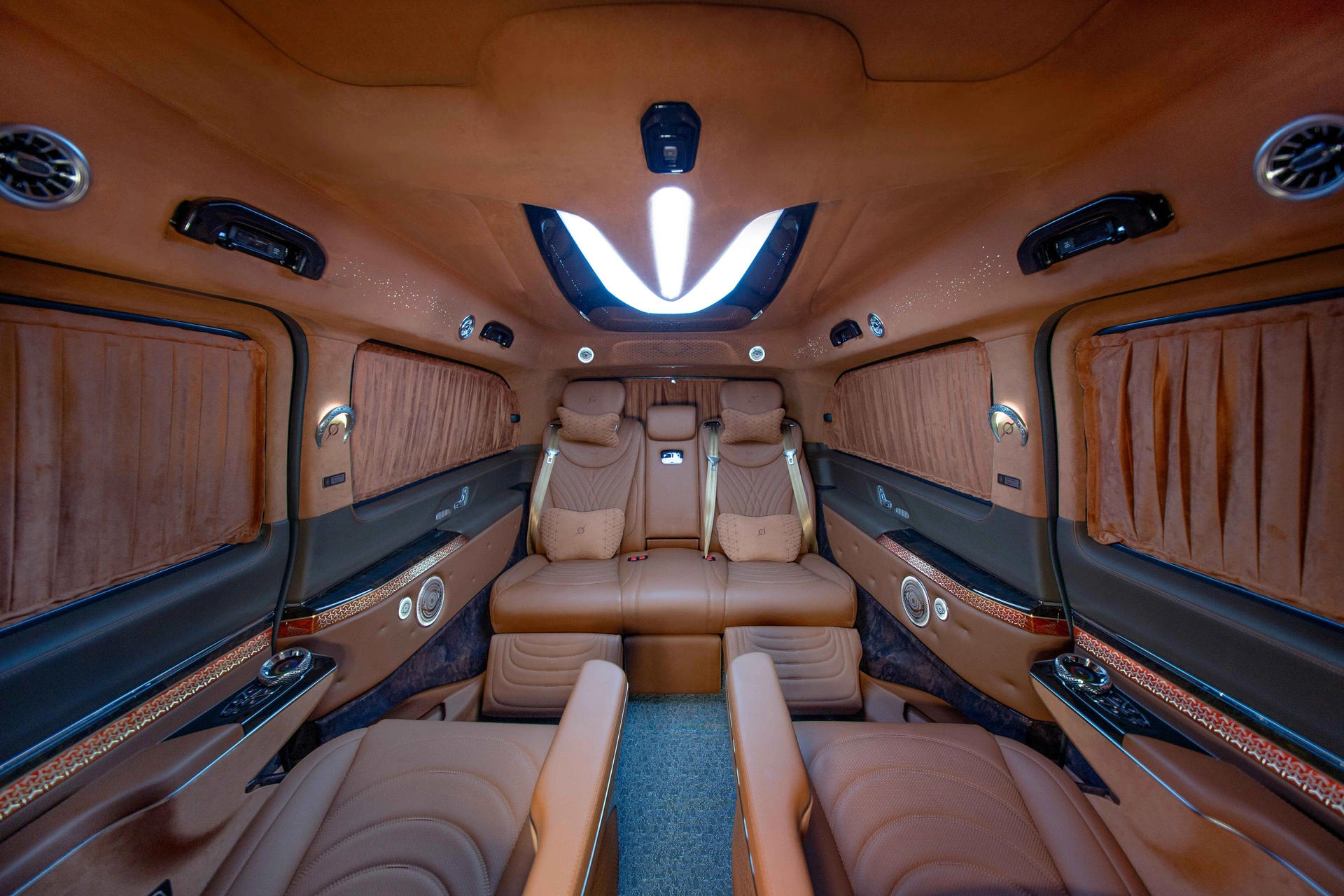 2025 Mercedes-Benz Limgene V Class VIP conversion interior Dubai — photo 7