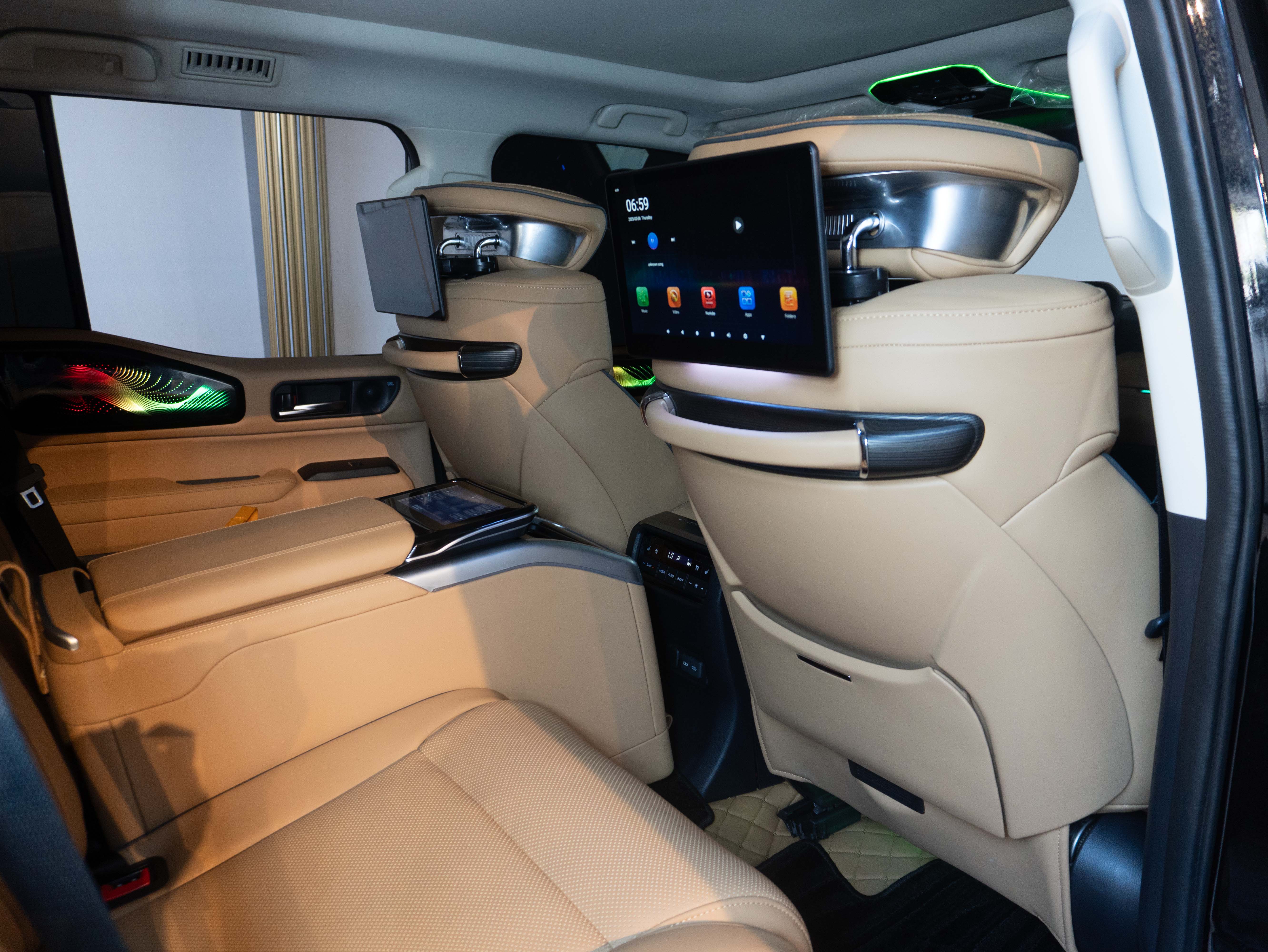 2026 Barugzai VIP Toyota Prado VIP conversion interior Dubai — photo 4