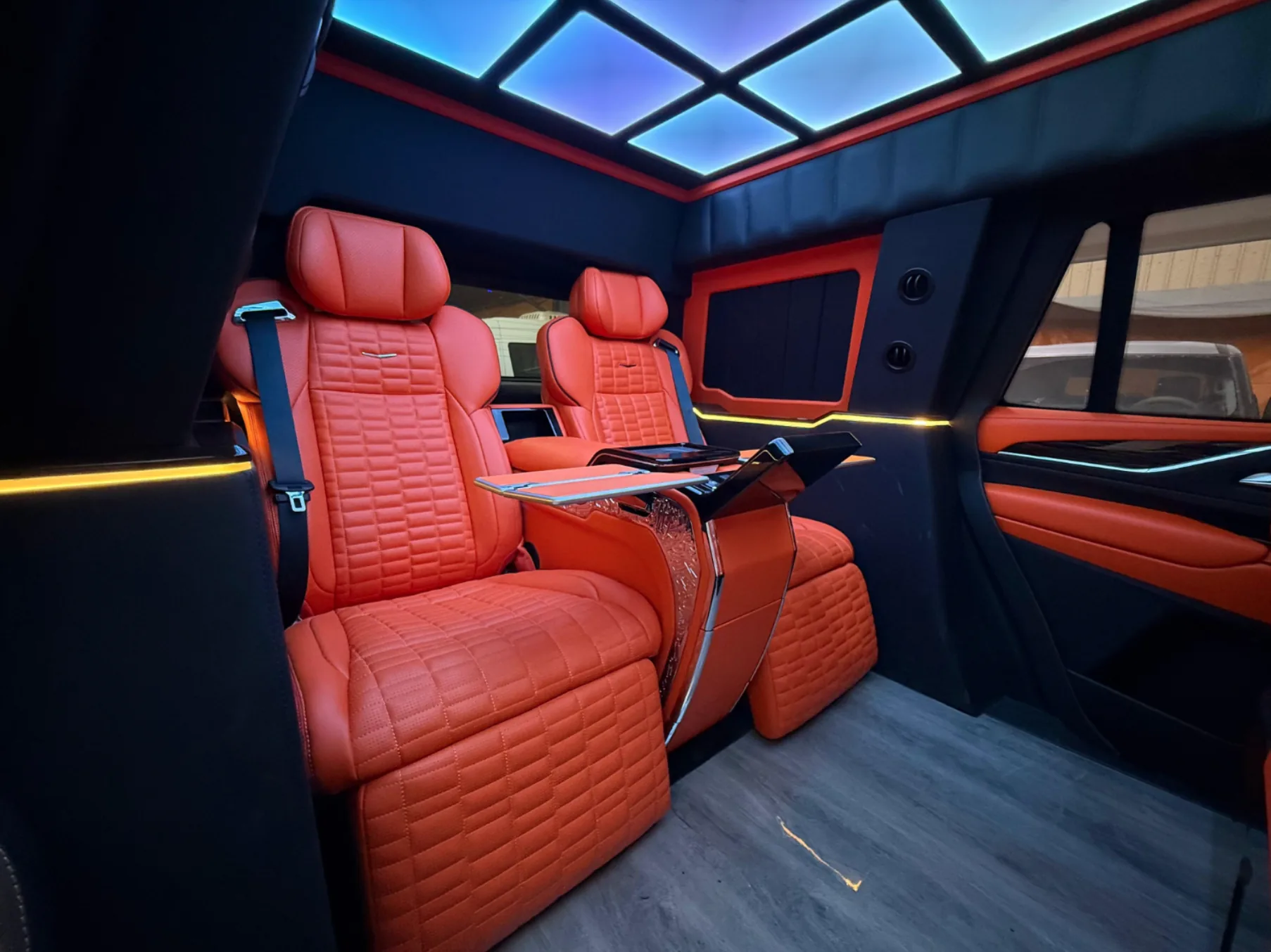 Barugzai VIP Highroof Escalade — luxury VIP vans Dubai