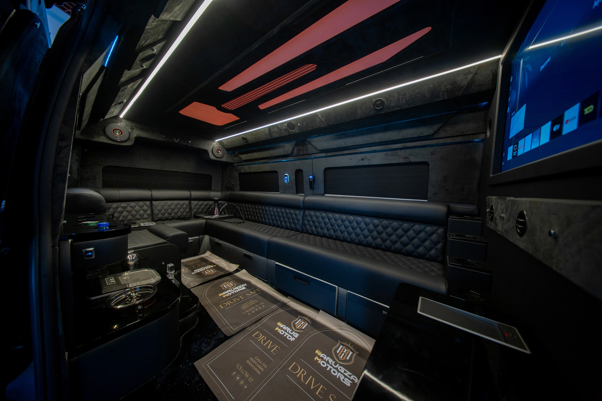 2026 Toyota VIP Hiace - Party Van VIP conversion interior Dubai — photo 4