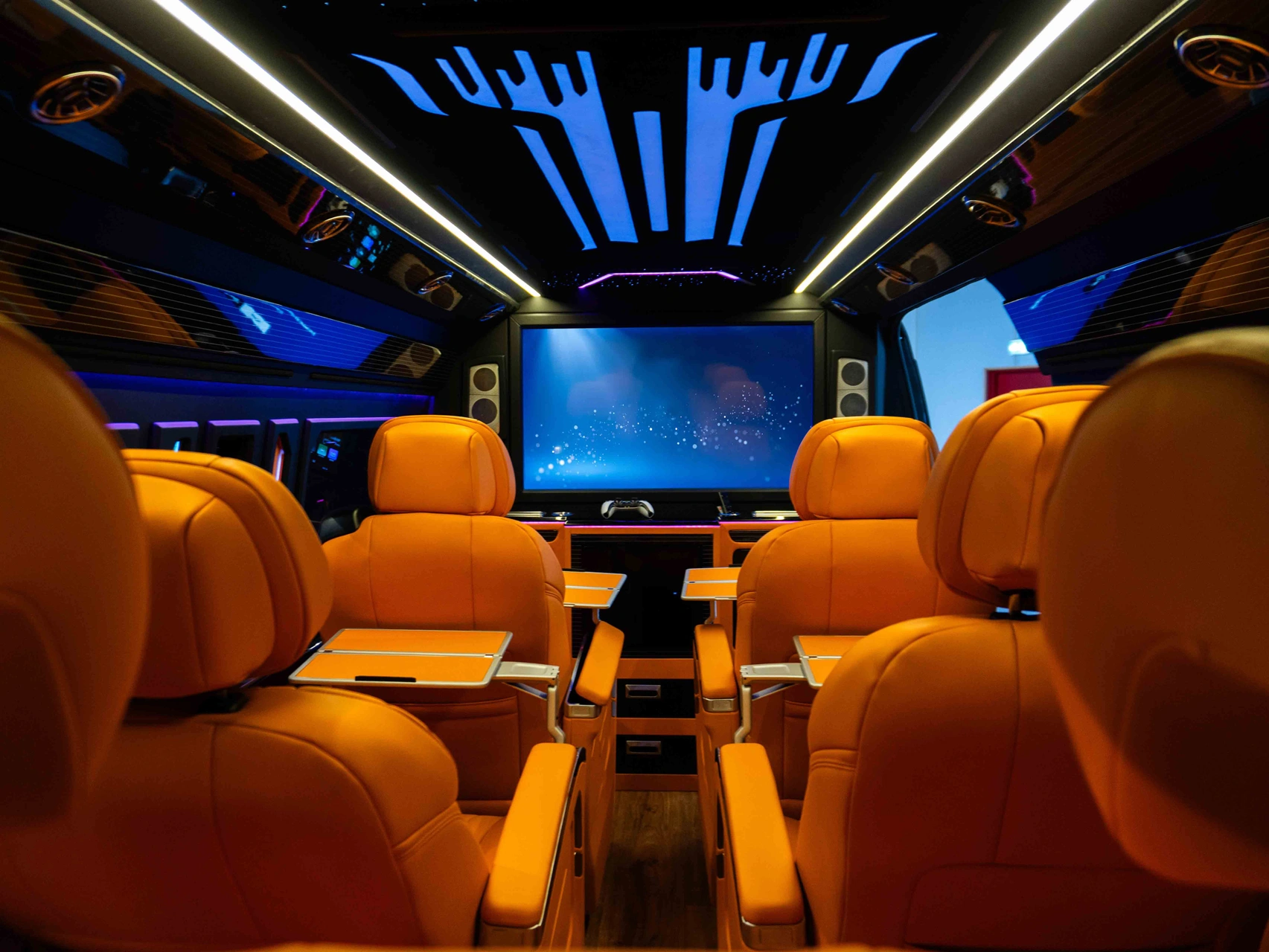 2026 Barugzai Toyota VIP Hiace VIP conversion interior Dubai — photo 2